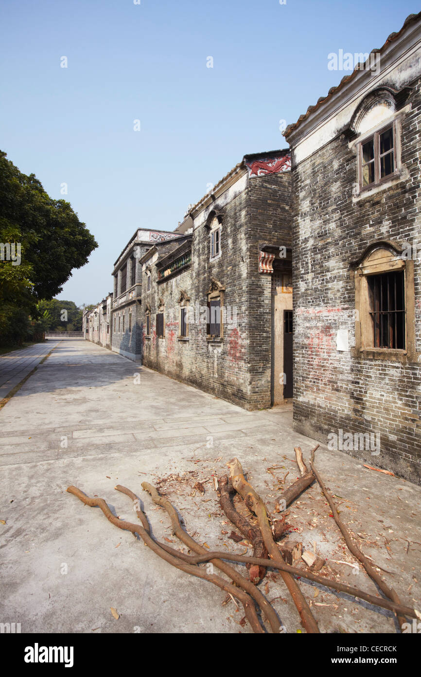 Long Majiang village (site du patrimoine mondial de l'UNESCO), de Kaiping, Guangdong, Chine Banque D'Images Long Majiang village (site du patrimoine mondial de l'UNESCO), de Kaiping, Guangdong, Chine Banque D'Images