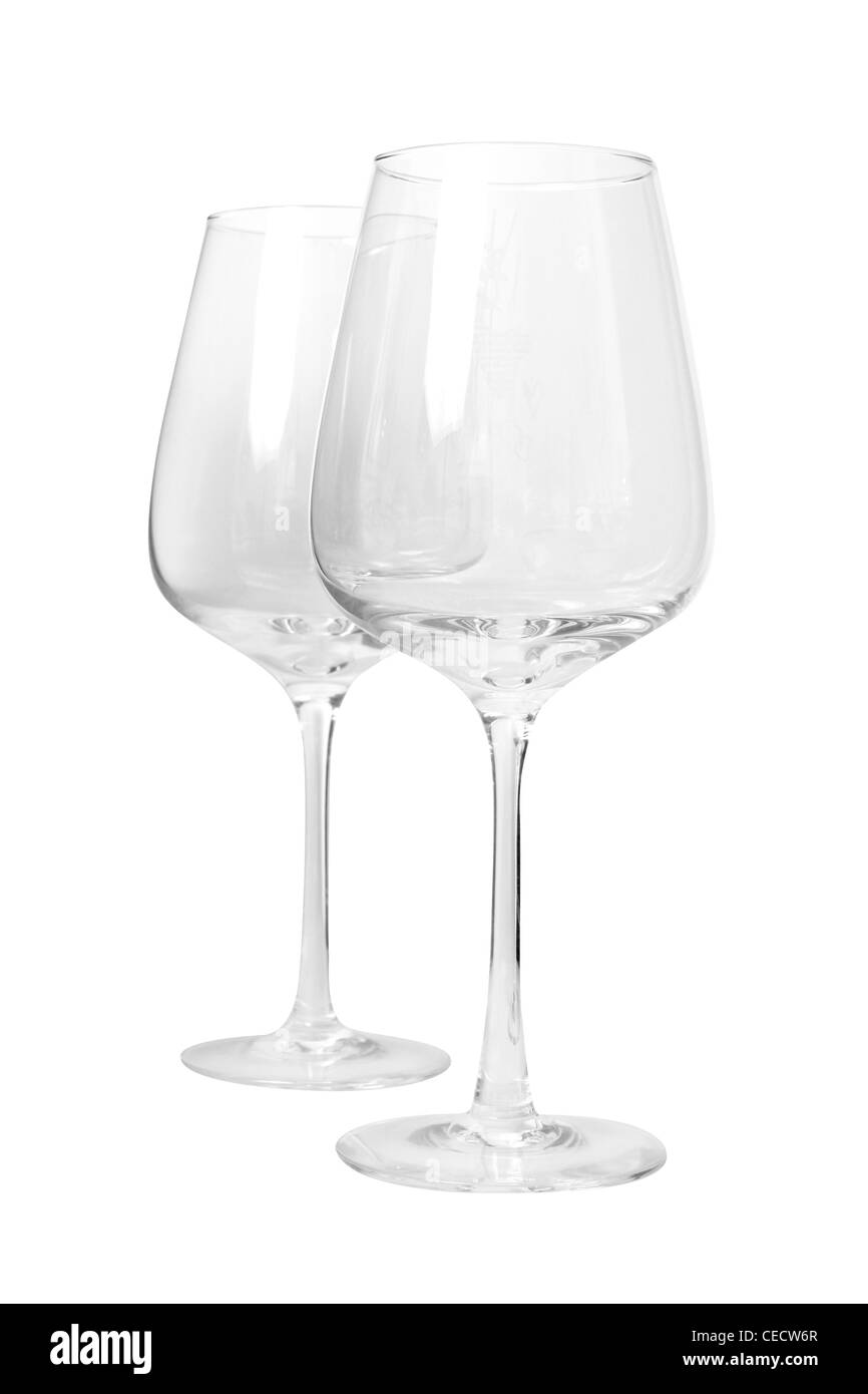 Verres à vin Banque D'Images