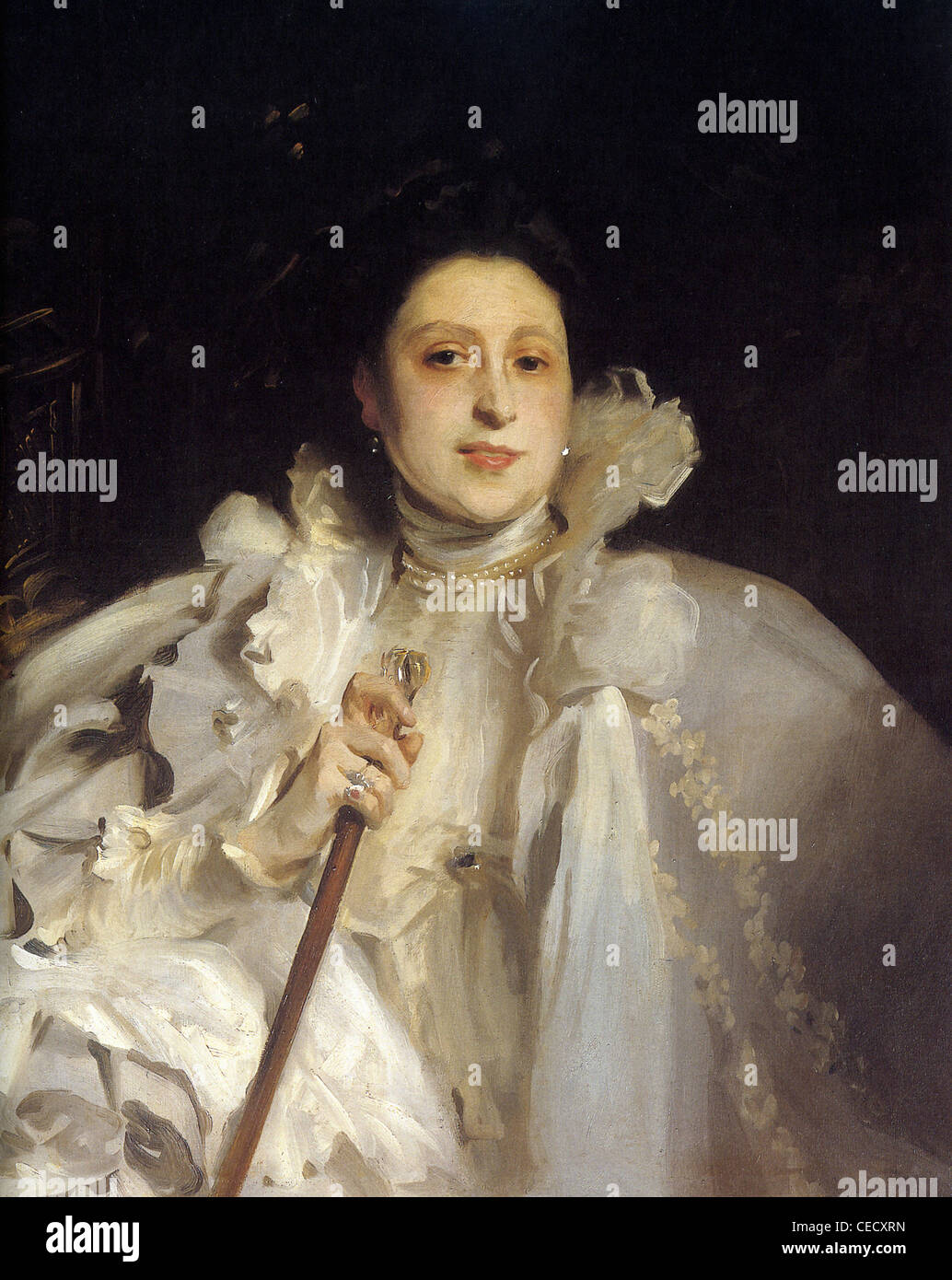 John Singer Sargent Comtesse Laura Spinola Nunez del Castillo XIX ème siècle Banque D'Images