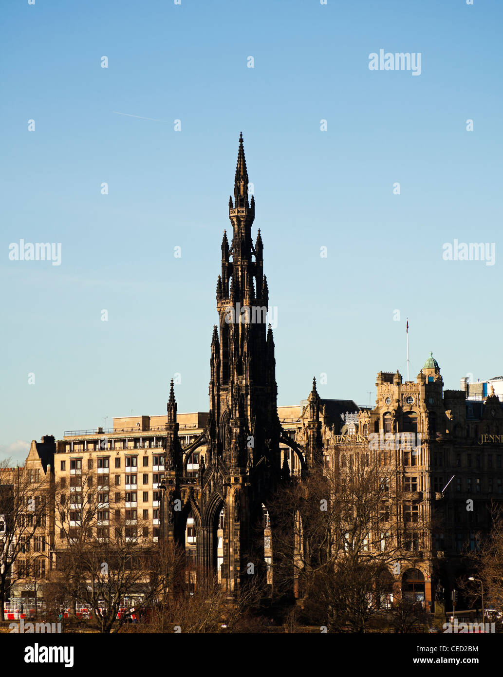 Walter Scott monument, Edimbourg en Ecosse Banque D'Images