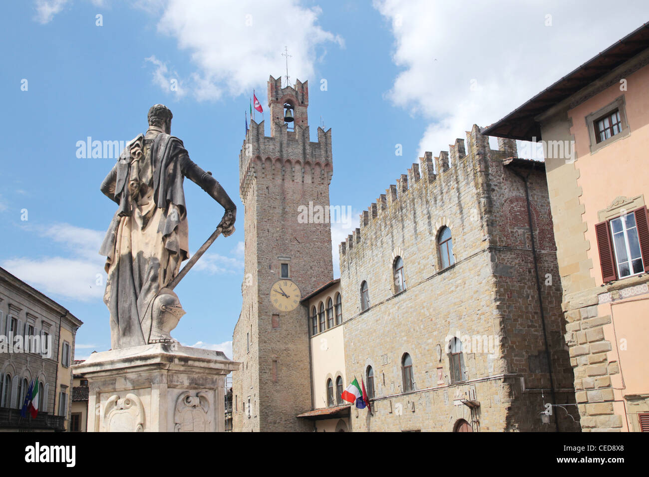 Arezzo. Banque D'Images