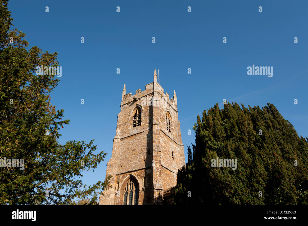 Saint Pierre et Saint Paul's Church, Chipping Warden, Northamptonshire, England, UK Banque D'Images