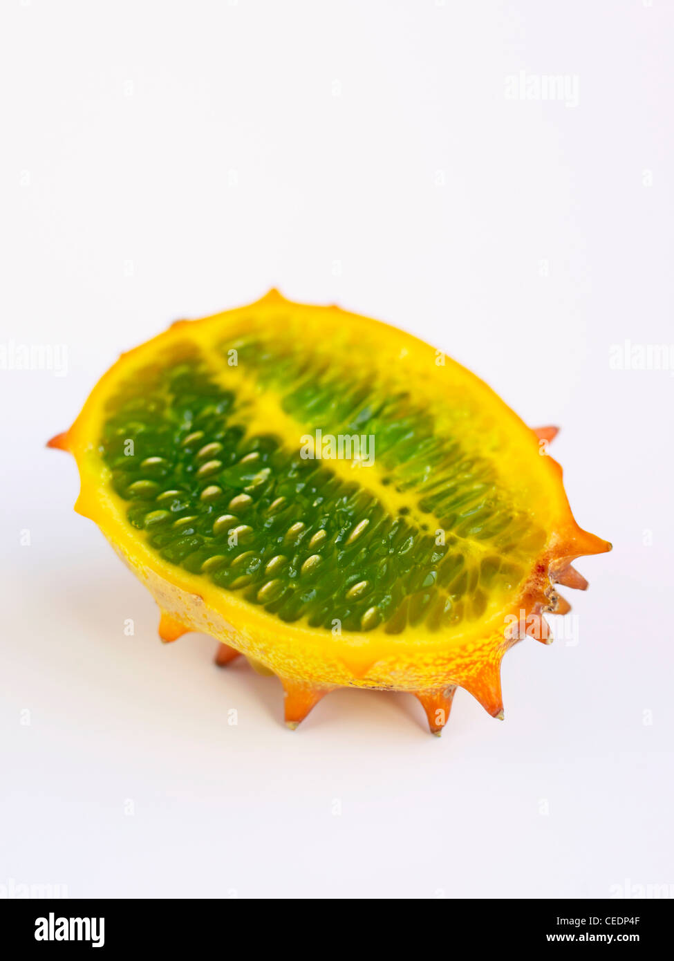Melon à cornes, Kiwano, Fruit Kawani Banque D'Images