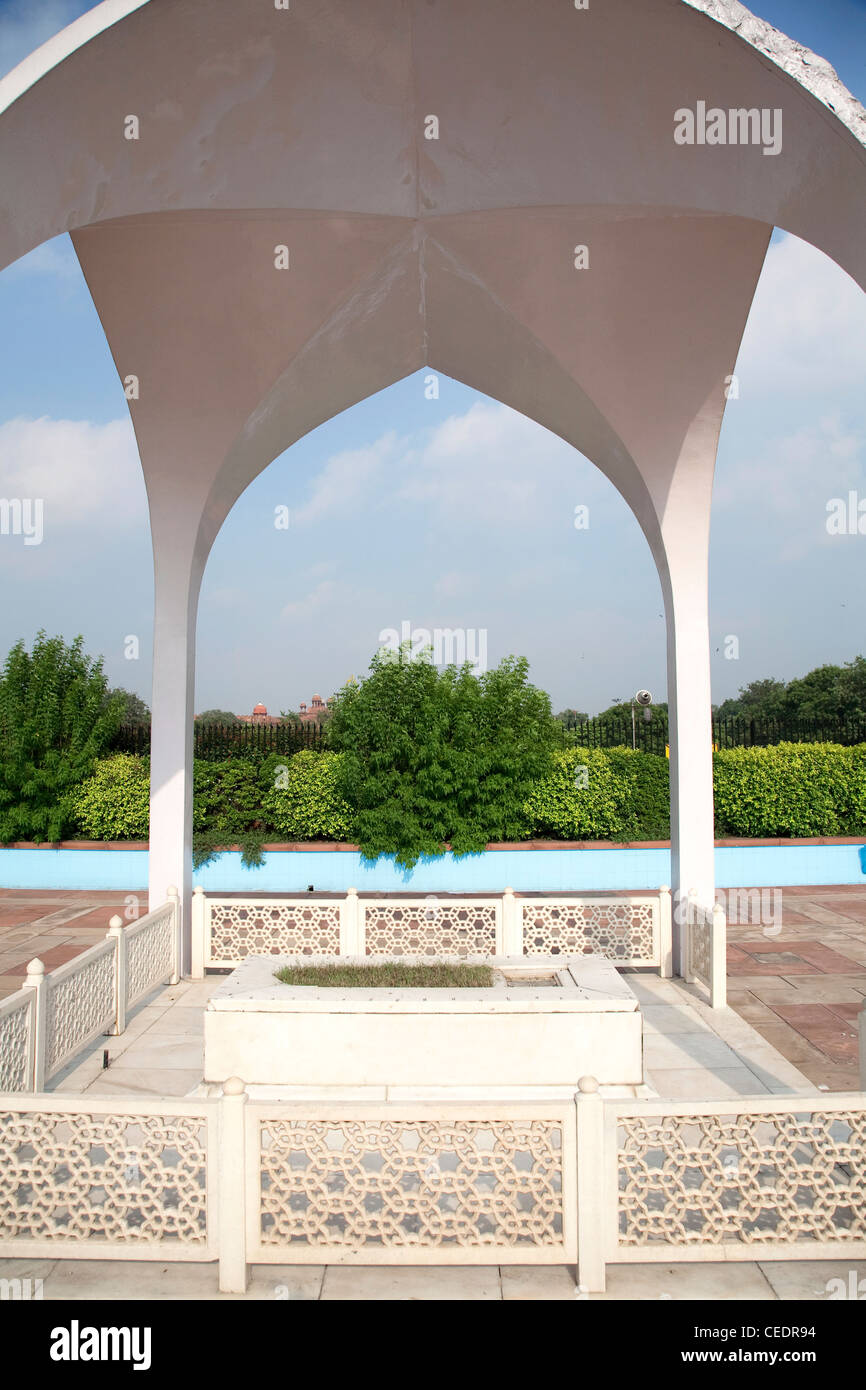 L'Inde, Delhi, Jama Masjid (mosquée) Banque D'Images