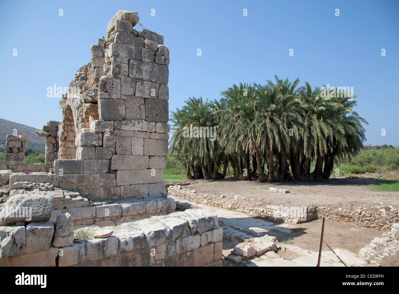 La Turquie, près de Kas, les ruines antiques Patara Banque D'Images