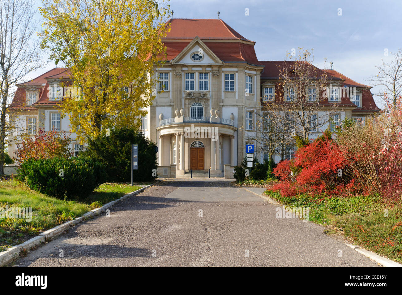 Tribunal régional supérieur de Naumburg, Saxe-Anhalt, Allemagne, Europe Banque D'Images