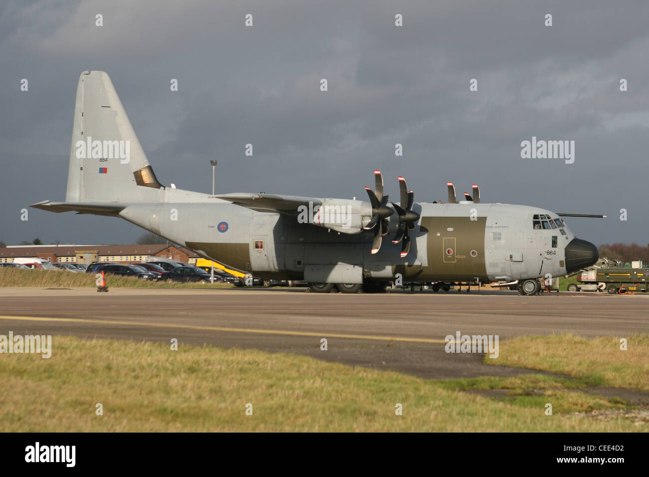 ROYAL AIR FORCE LOCKHEED C130J Hercules Banque D'Images