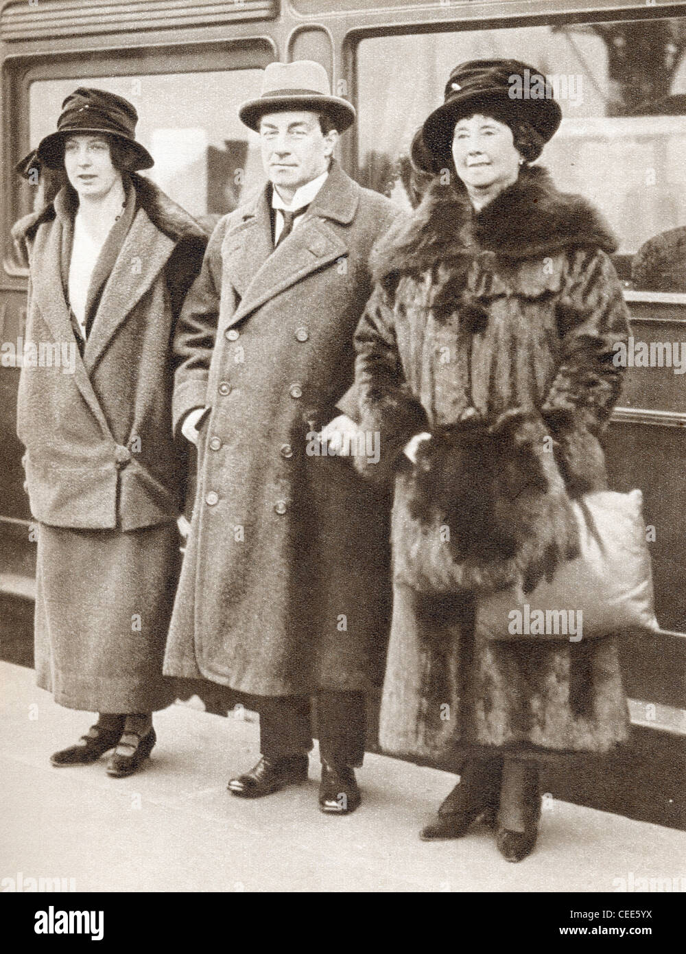 Stanley Baldwin, premier comte de Bewdley Baldwin,1867 - 1947. Homme politique conservateur britannique et le premier ministre Banque D'Images