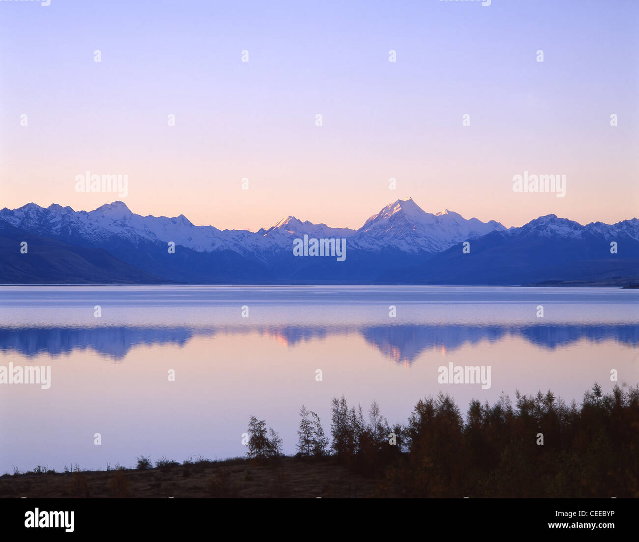 Southern alps new zealand Banque de photographies et d’images à haute résolution Alamy