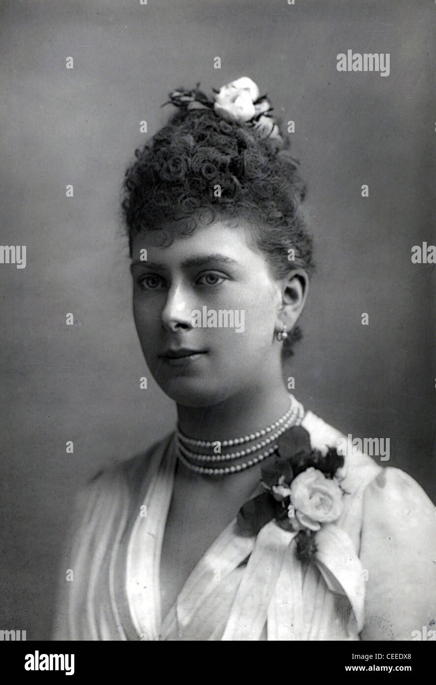 La princesse Mary de Teck (Mai) Banque D'Images