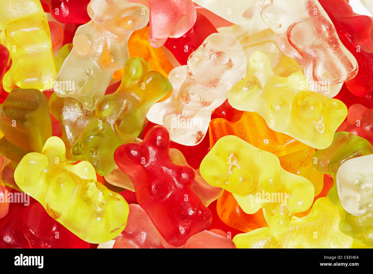 Gummy bears Banque D'Images