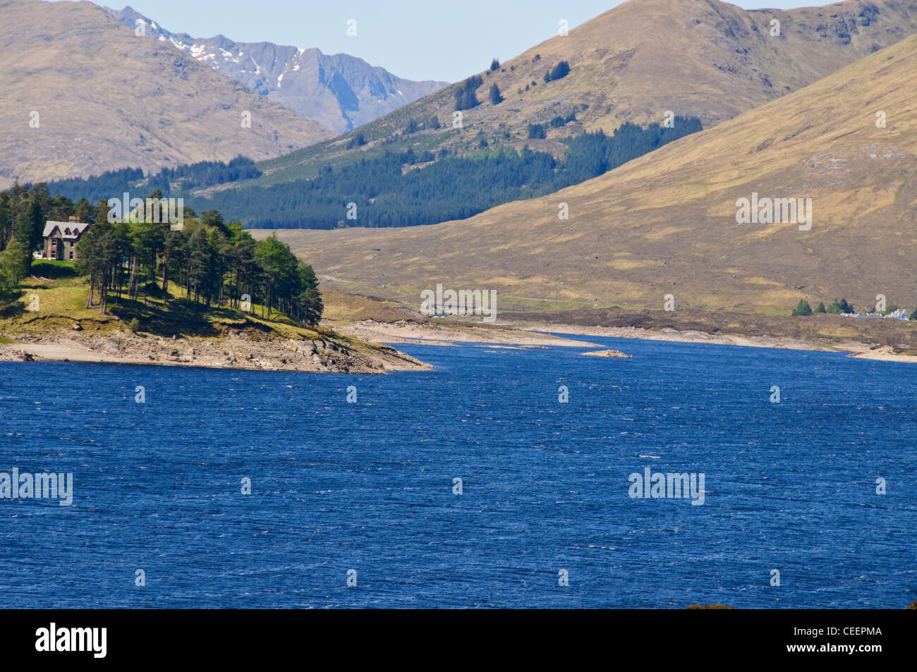 Loch Loyne Off A8, aire de loisirs, pêche, randonnée à vélo, randonnée pédestre, randonnée, camping, randonnée,Scottish Highlands, Ecosse Banque D'Images