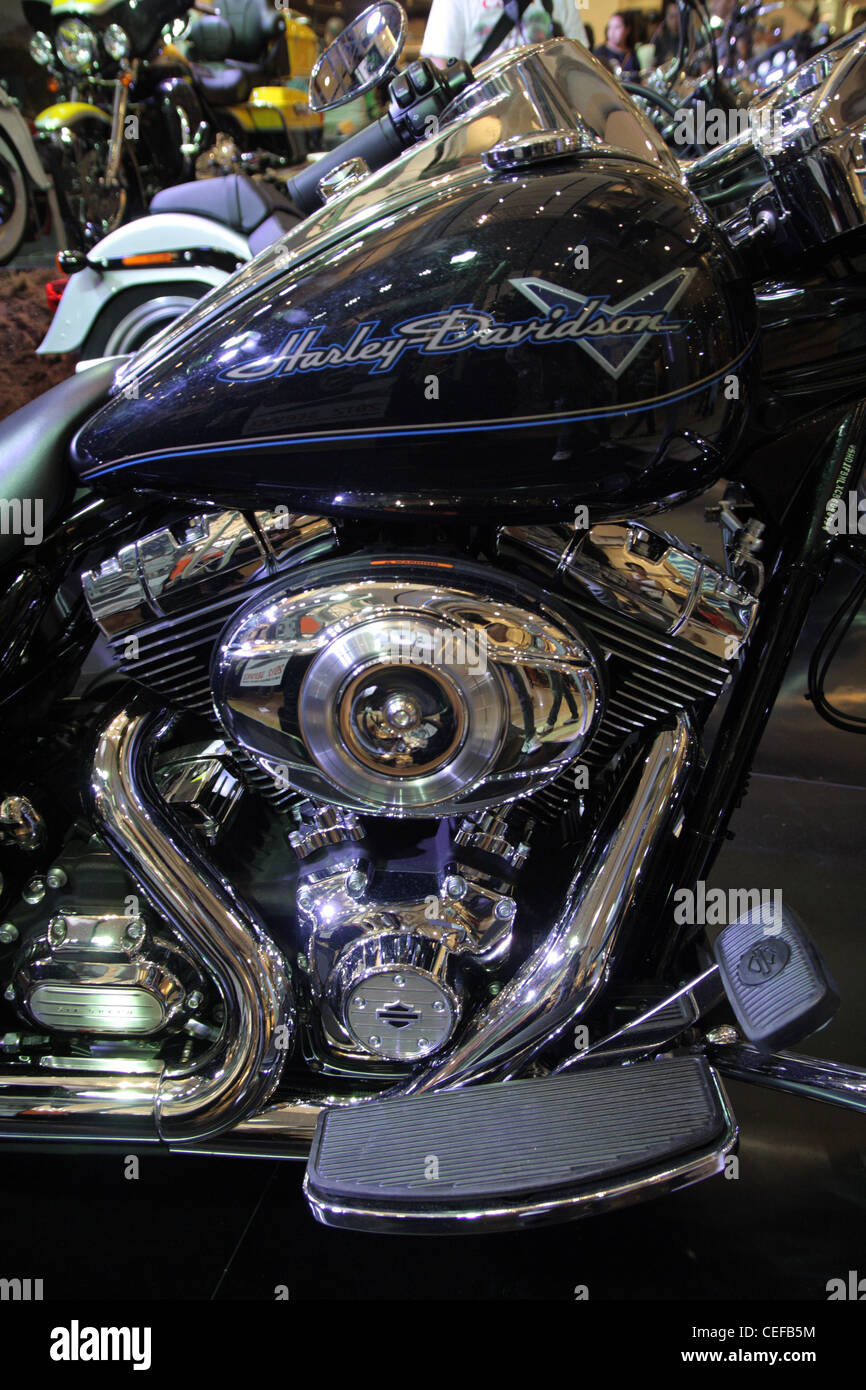 Moteur Harley-Davidson Banque D'Images