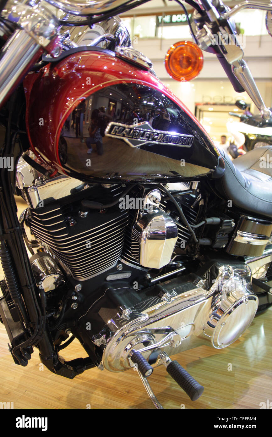 Moteur Harley-Davidson Banque D'Images