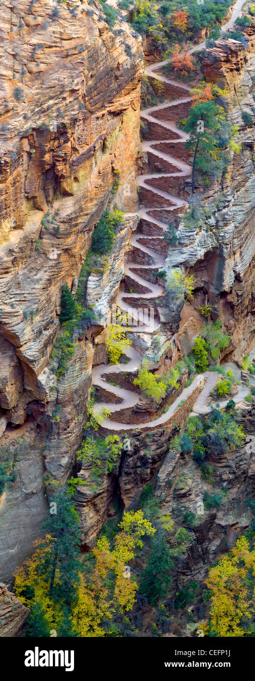 Walter s'agiter. Zion National Park, Utah Banque D'Images