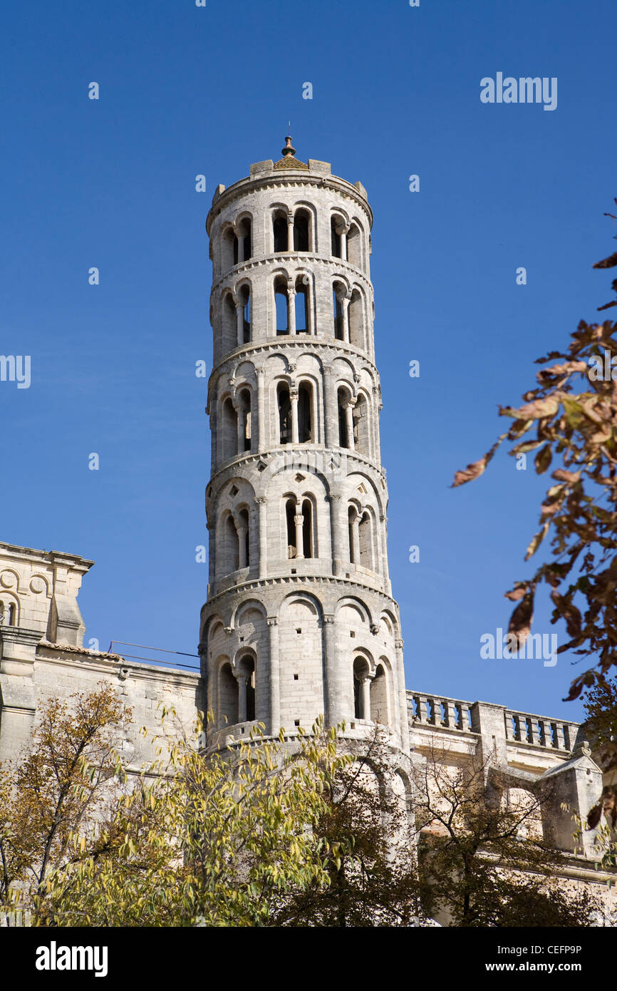 Uzes, Languedoc-Roussillon, France, Uzès Languedoc -Roussillon, dans le sud de la France Banque D'Images