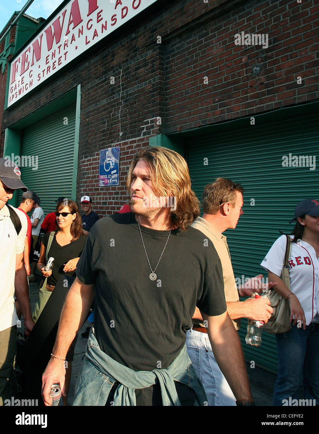 Le chanteur de country Billy Ray Cyrus Banque D'Images