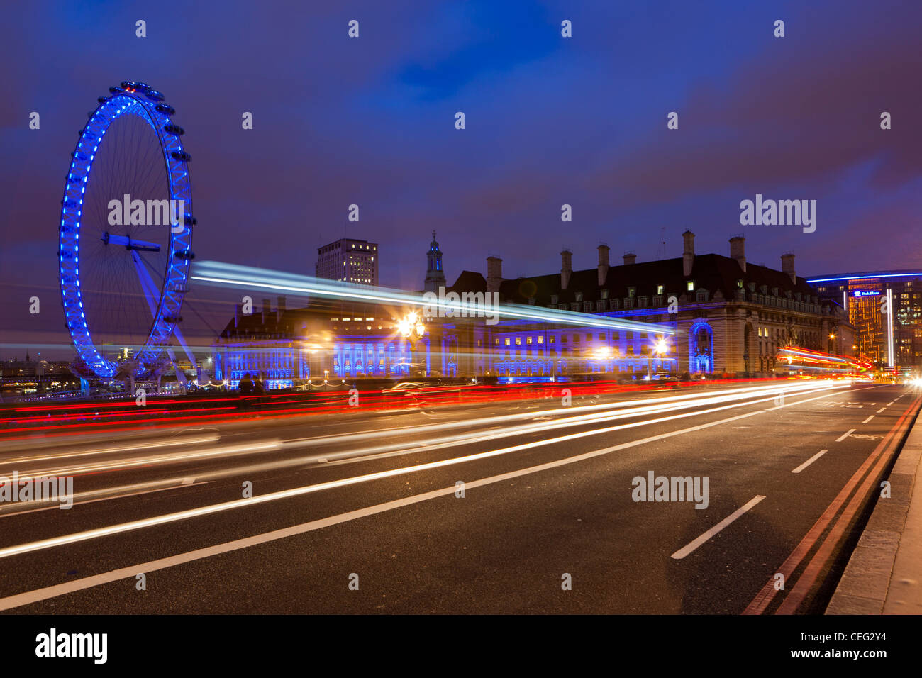 London Eye, Londres, Angleterre, Royaume-Uni, Europe Banque D'Images