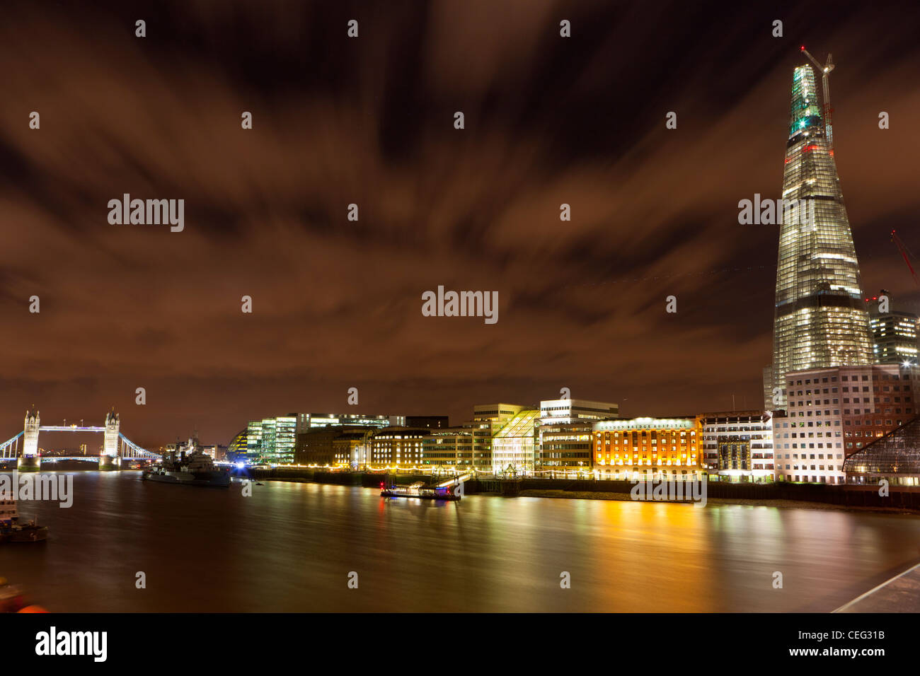 Shard London Bridge, Londres, Angleterre, Royaume-Uni, Europe Banque D'Images