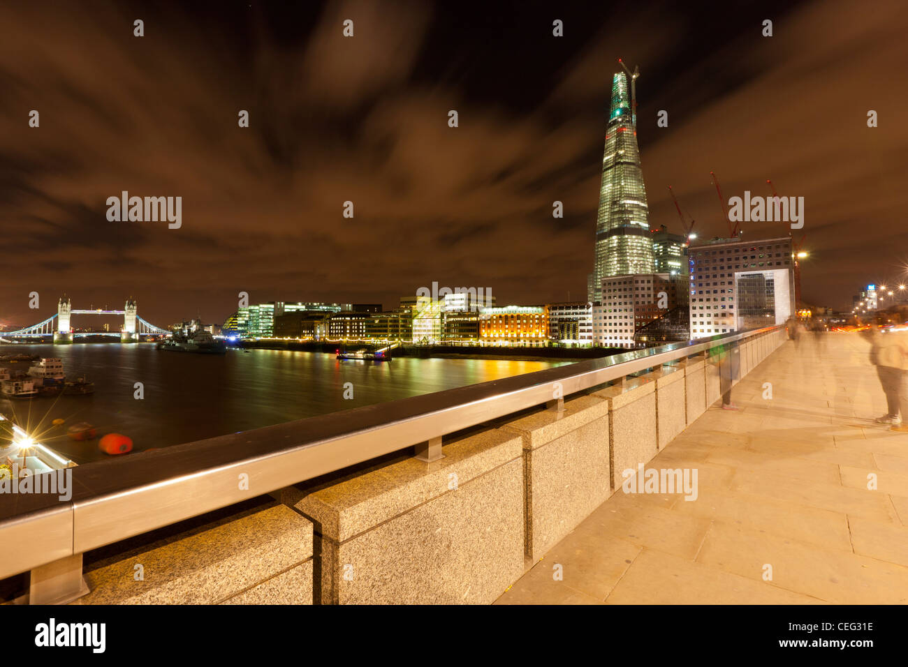 Shard London Bridge, Londres, Angleterre, Royaume-Uni, Europe Banque D'Images