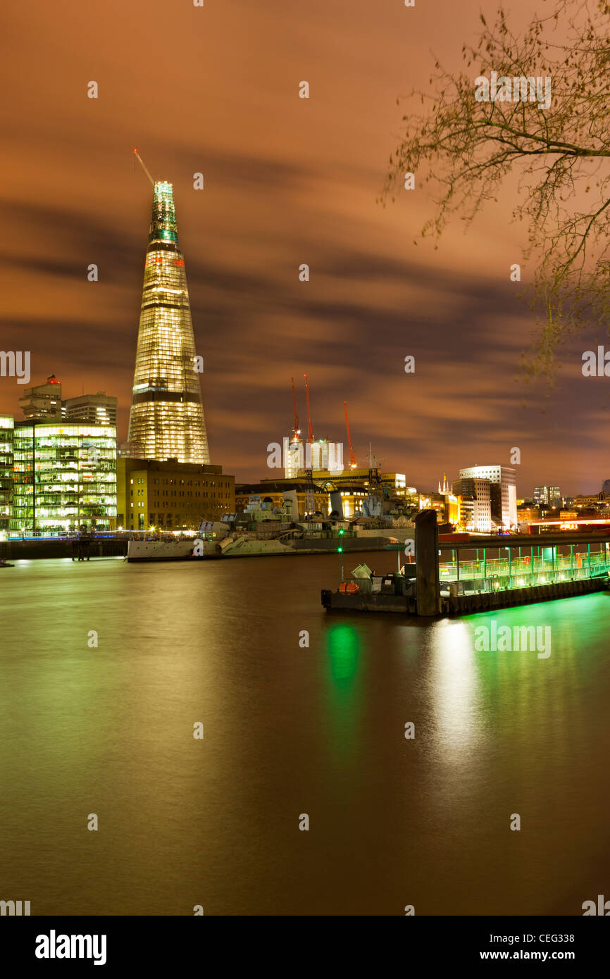 Shard London Bridge, Londres, Angleterre, Royaume-Uni, Europe Banque D'Images