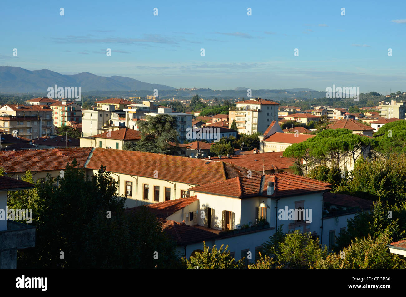 Montecatini Terme, ville thermale, Pistoia, dans le Nord de l'Italie, l'Europe, Tuscani Banque D'Images