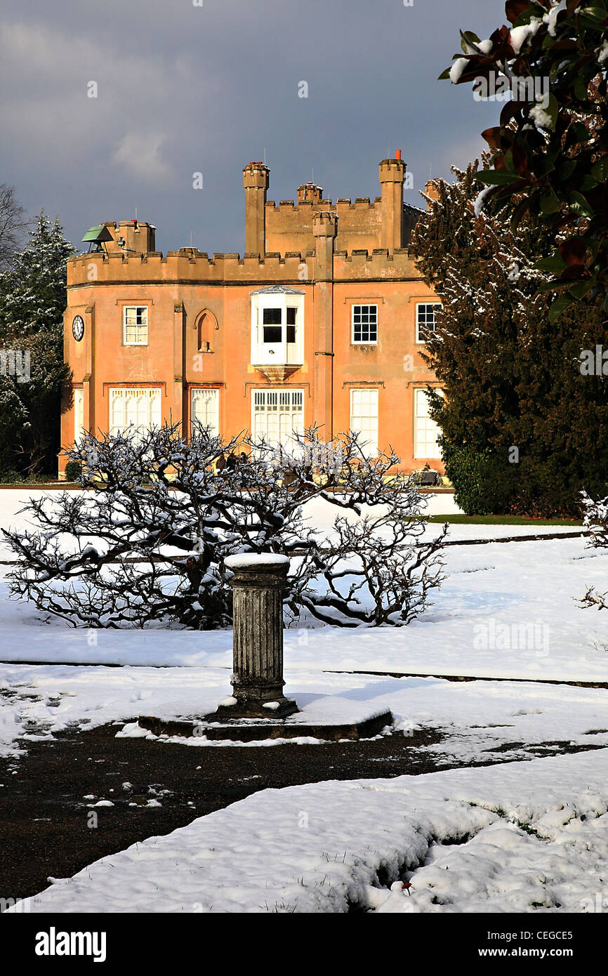 Et Nonsuch Park Mansion, Cheam, Surrey, Angleterre Banque D'Images