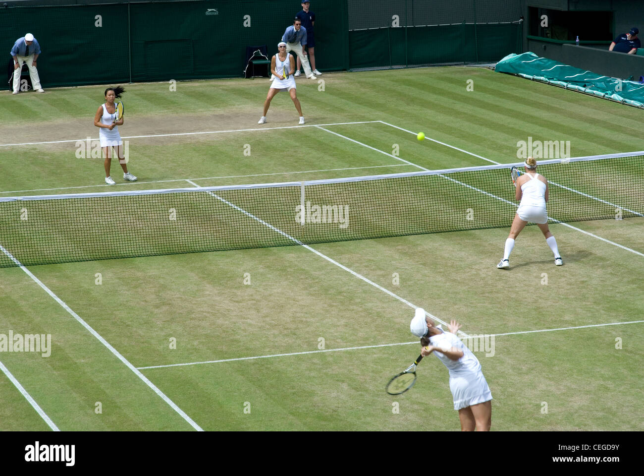Les championnats de tennis de Wimbledon Banque D'Images