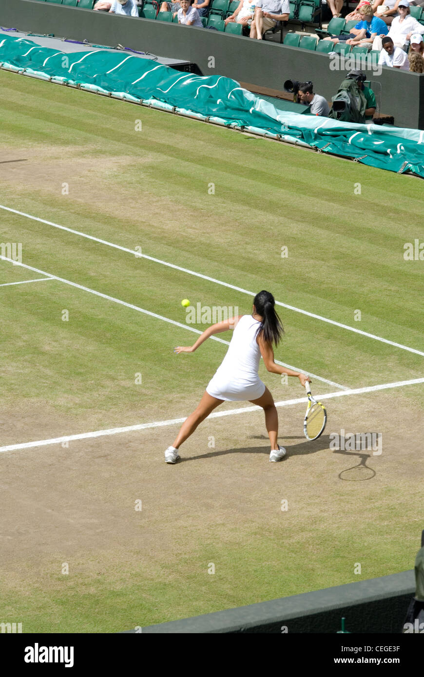 Les championnats de tennis de Wimbledon Banque D'Images