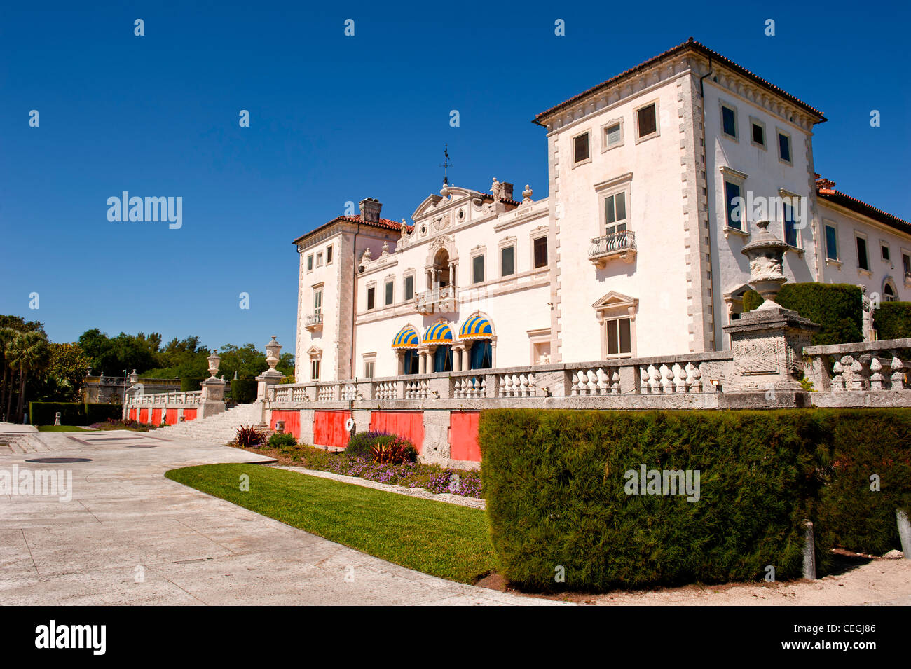 Vizcaya Museum and Gardens Banque D'Images