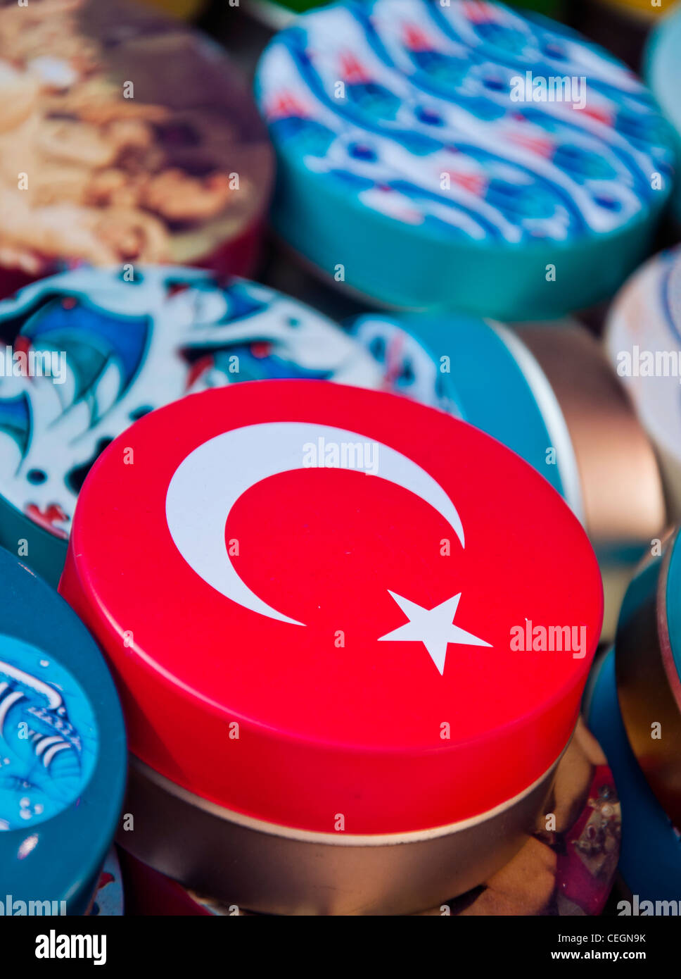 Souvenirs touristiques turcs Banque D'Images