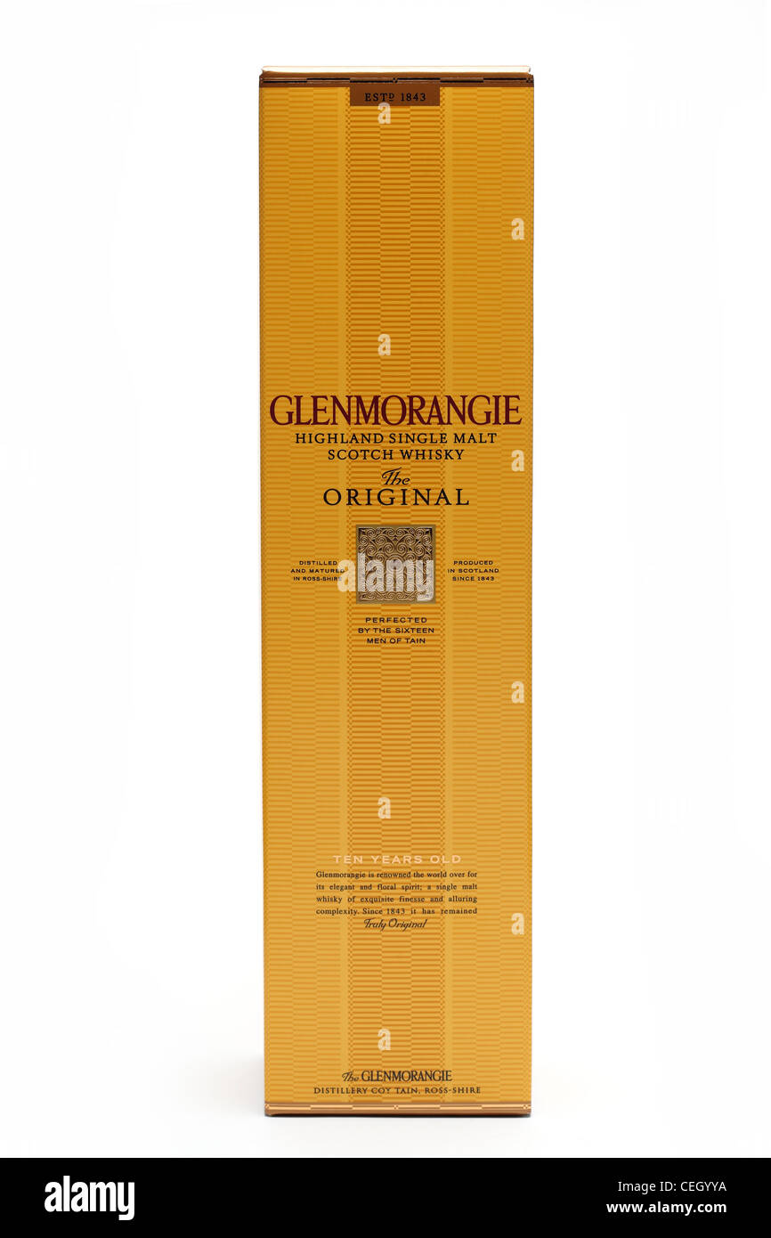 Glenmorangie scotch whisky Banque D'Images