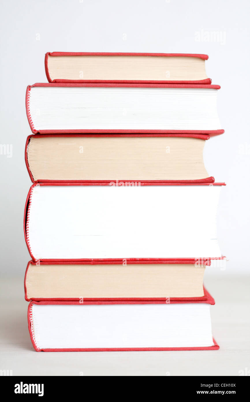 Huge books in a stack Banque D'Images