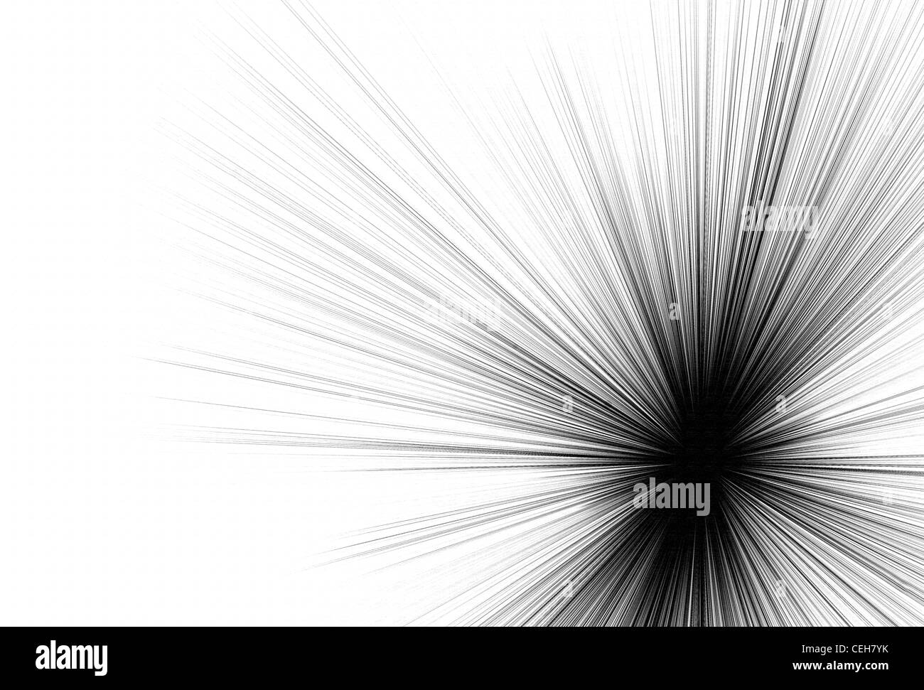 Beau résumé fond noir et blanc Banque D'Images