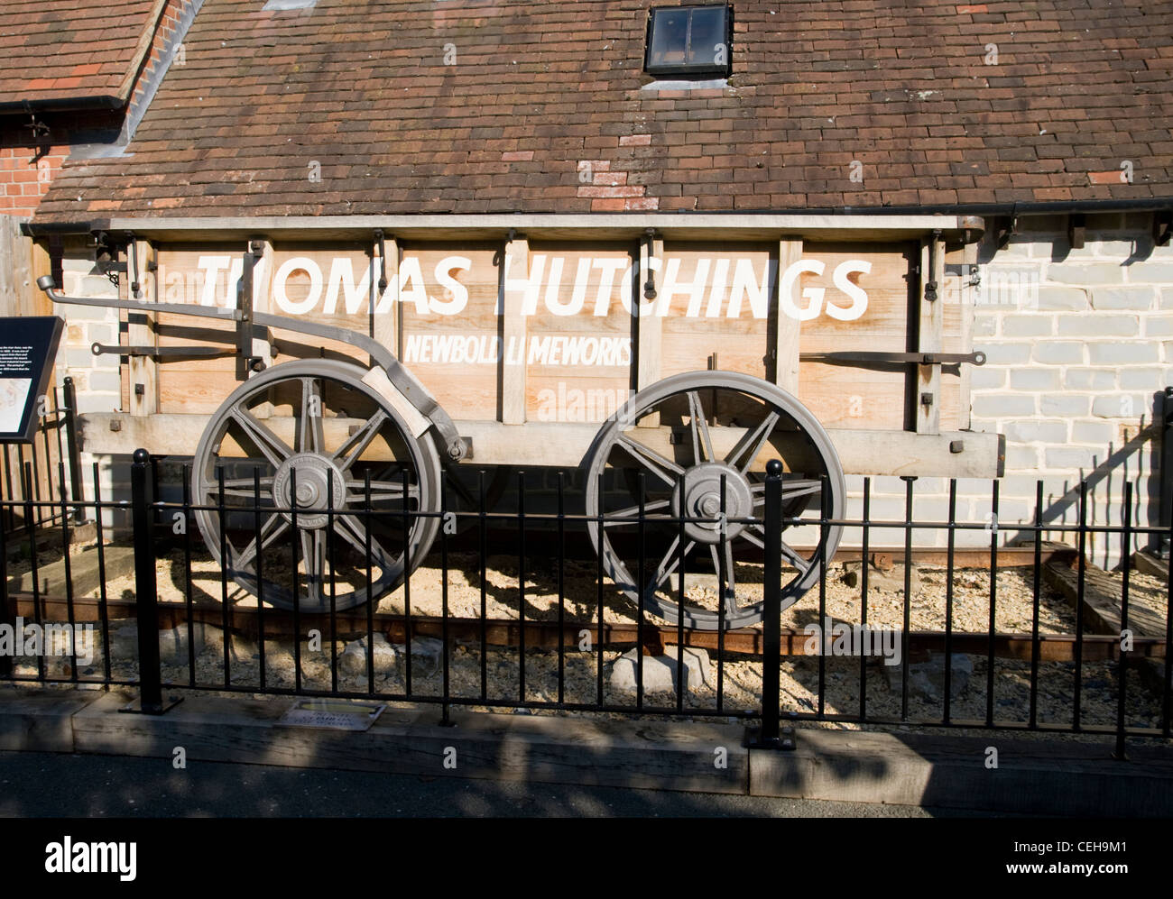 Wagon de Tramway Stratford Upon Avon Warwickshire Angleterre UK Banque D'Images