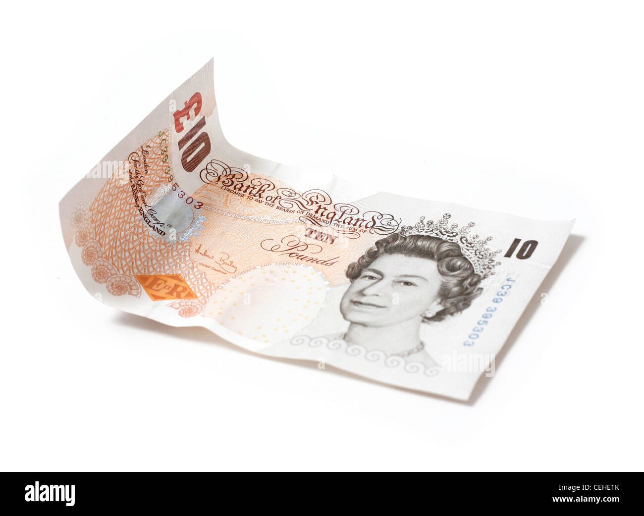 billet de 10 livres Banque D'Images