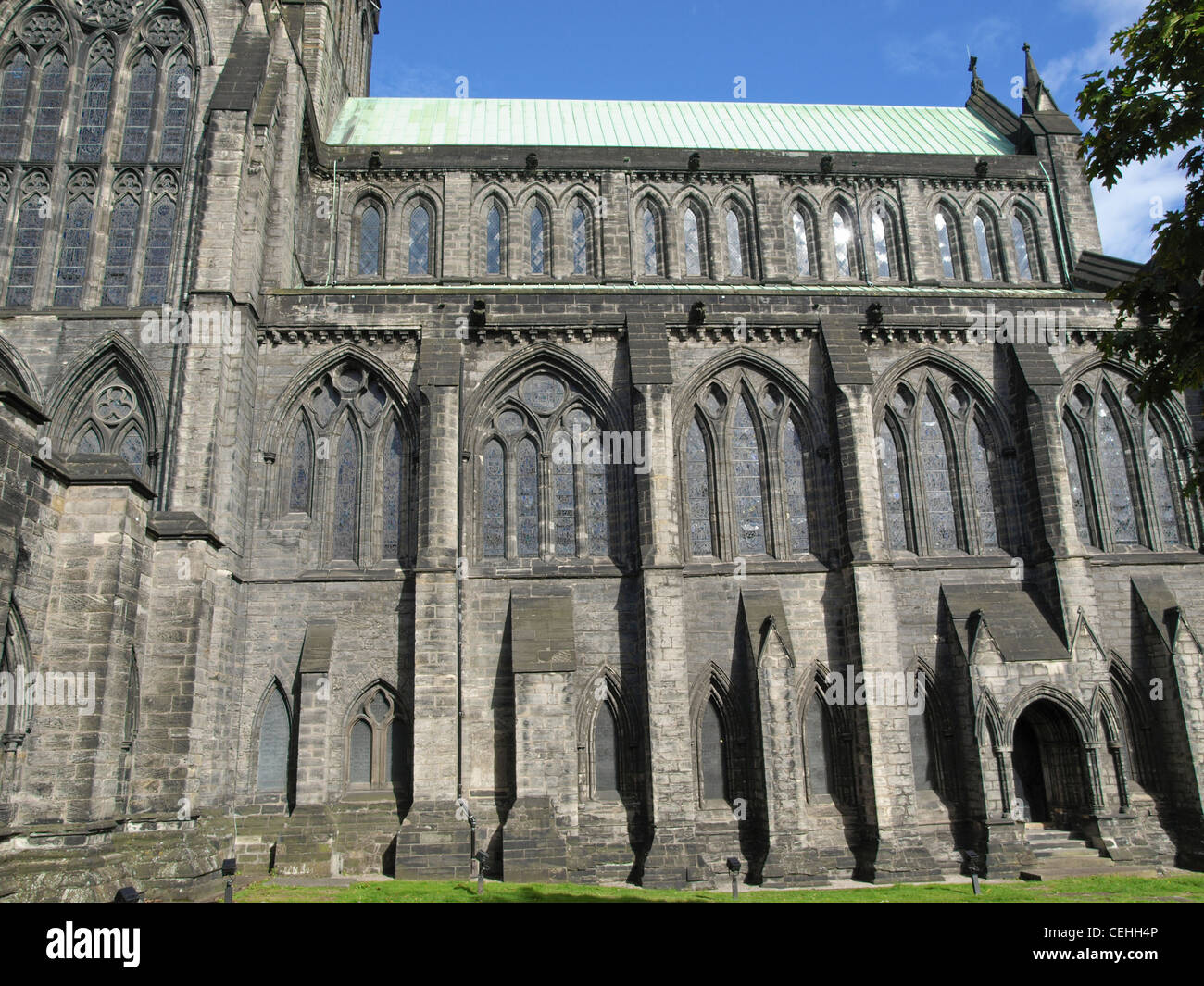 La cathédrale de Glasgow Glasgow de Kirk Haut aka ou St Kentigern ou St Mungo Banque D'Images