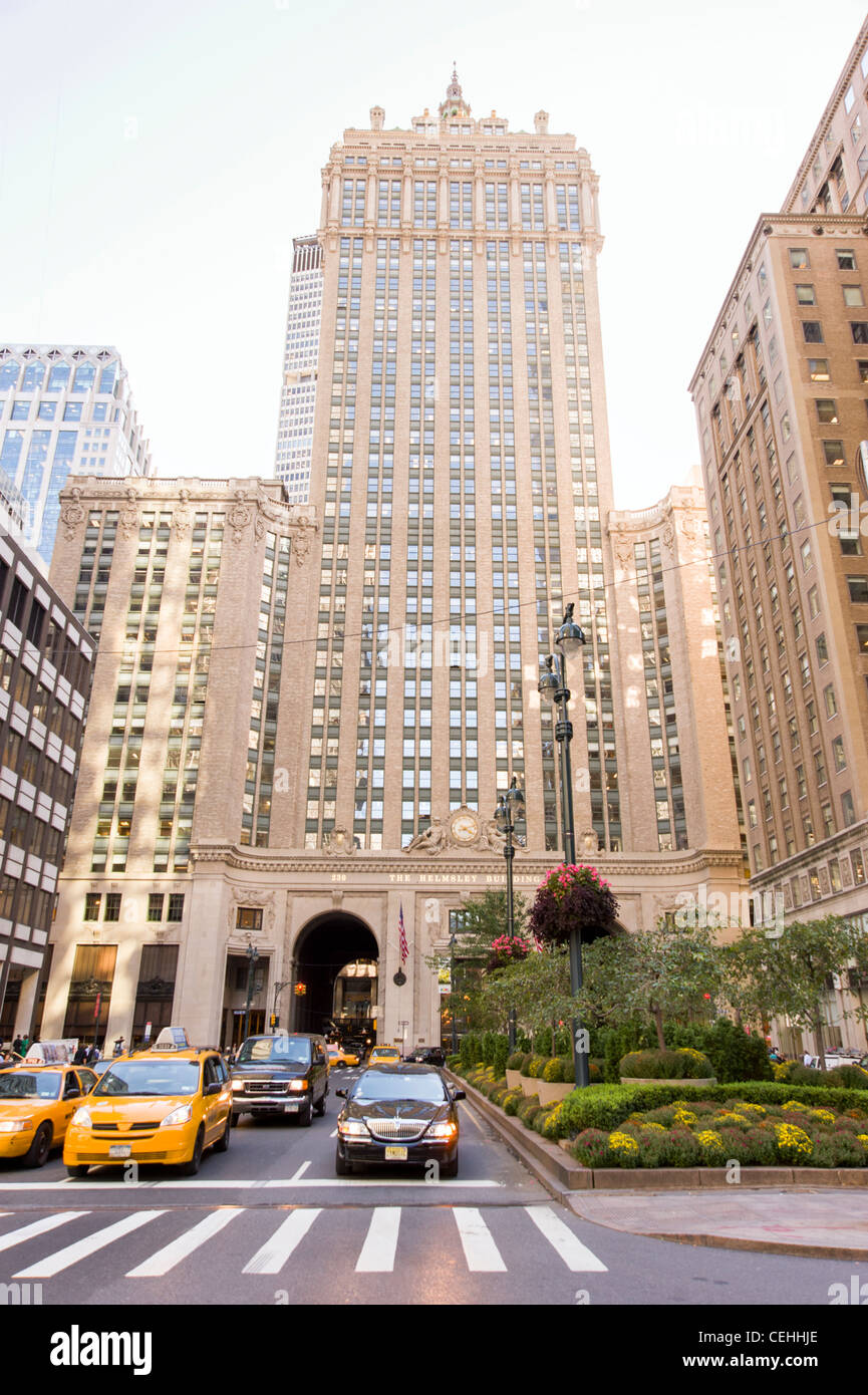 Le Helmsley Building on Park Avenue, New York City, USA Banque D'Images