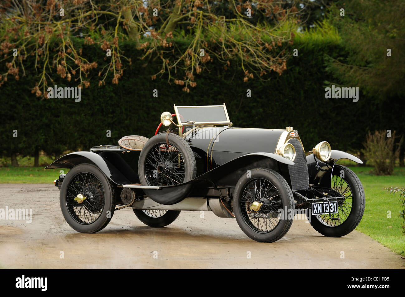 1913 Bugatti Type 18 Noir Bess Banque D'Images