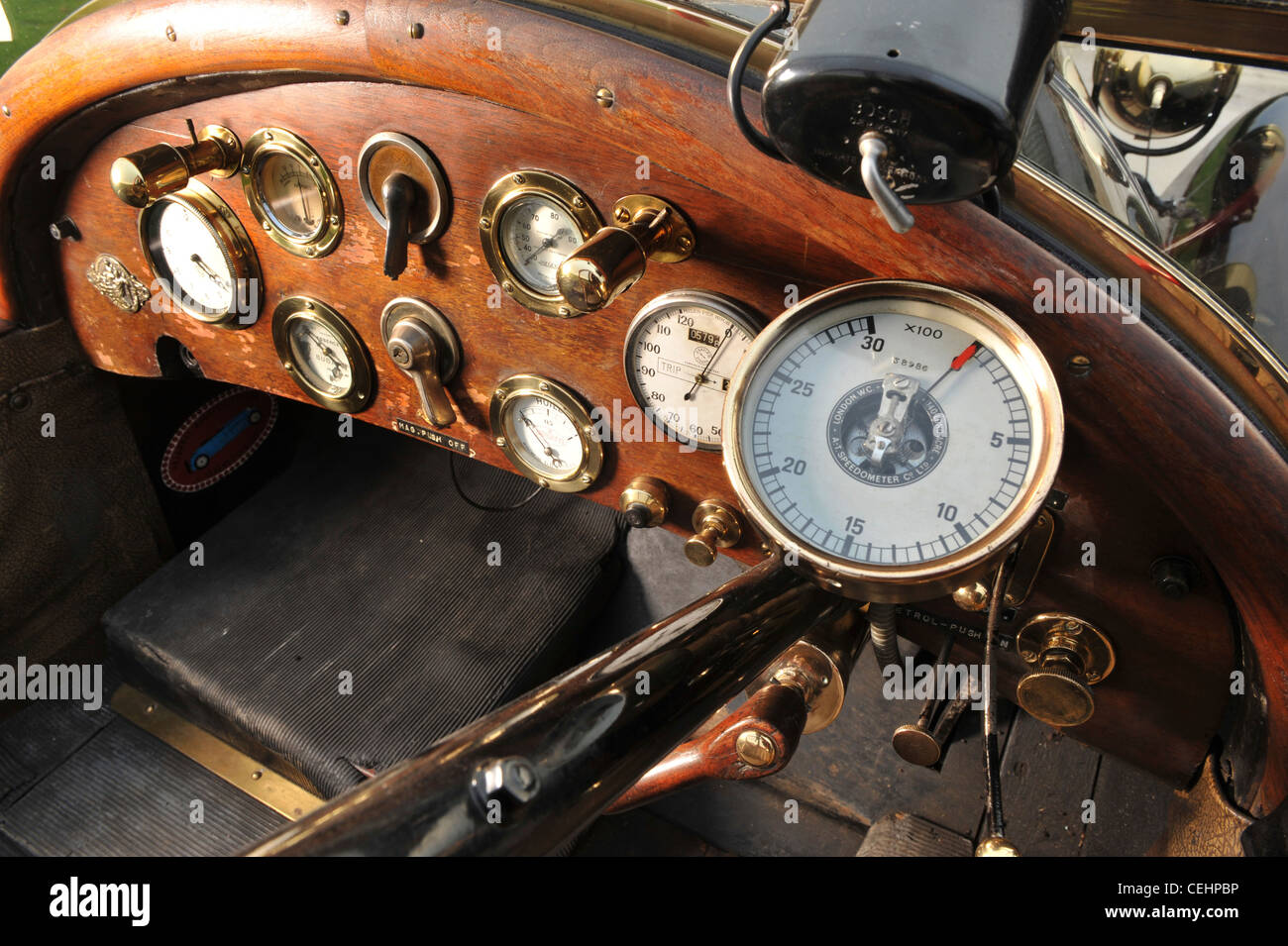 1913 Bugatti Type 18 Noir Bess Banque D'Images