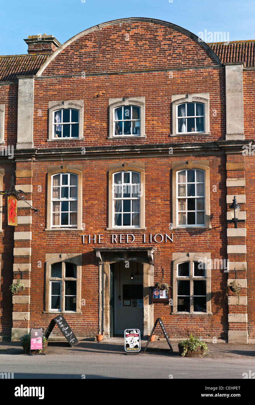 Le Red Lion Inn, Lacock UK Banque D'Images