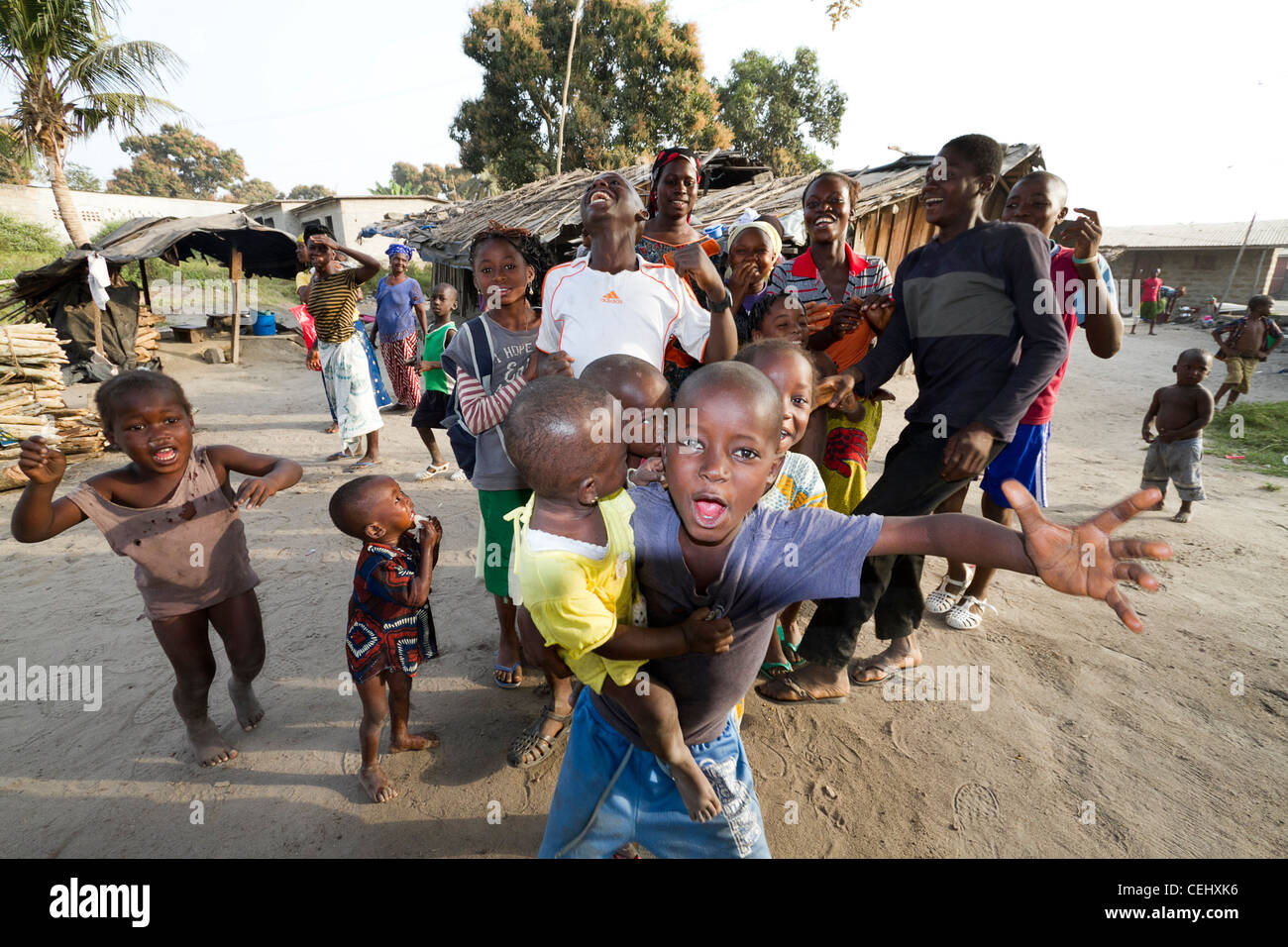 Duekoué République de Côte d'Ivoire Côte d'Ivoire Banque D'Images