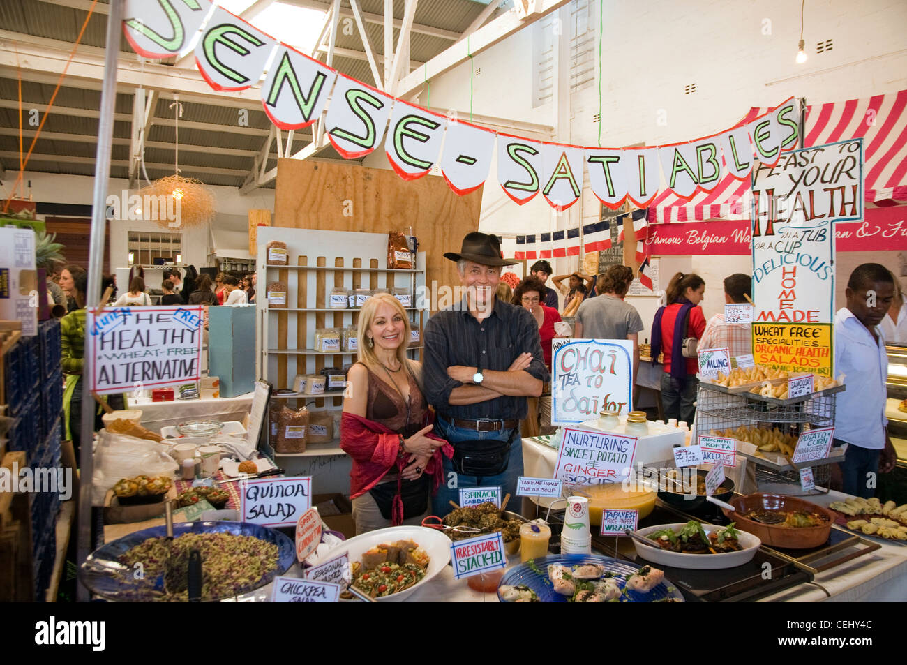 Biscuit stall Banque de photographies et d’images à haute résolution Alamy