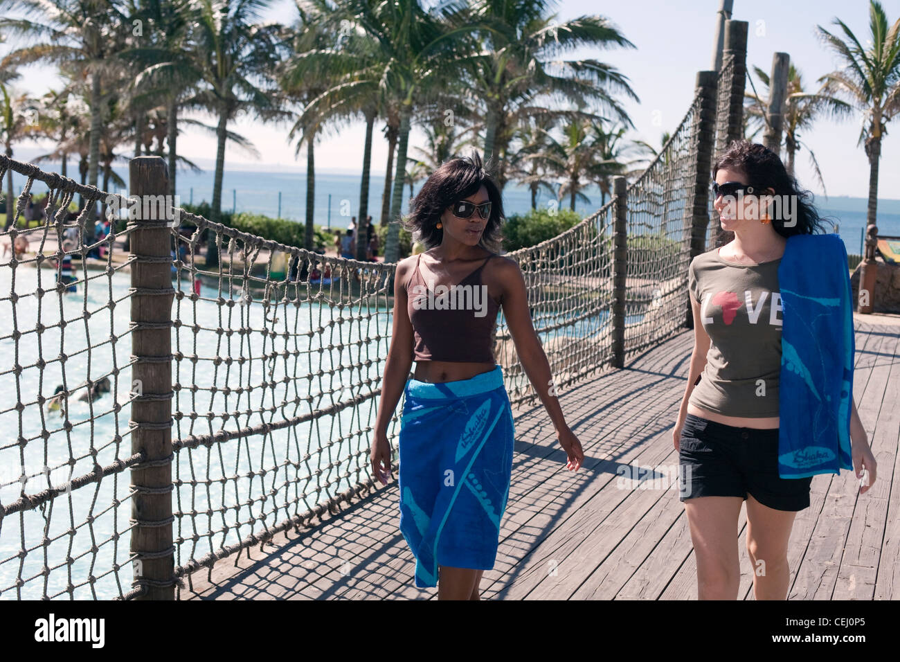 Ushaka Marine World, Durban KwaZulu-Natal. Banque D'Images