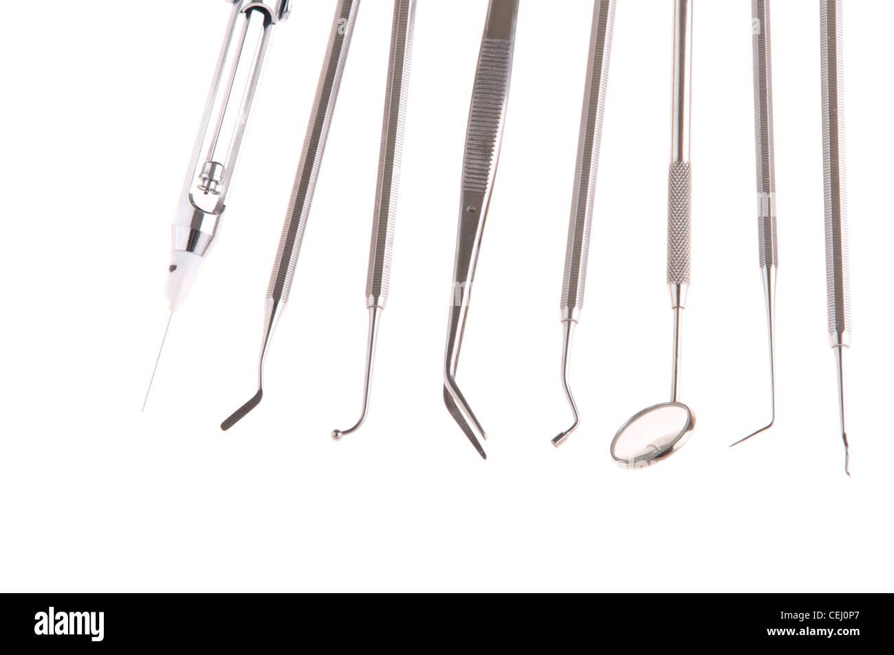 Instruments de chirurgie dentaire Banque D'Images