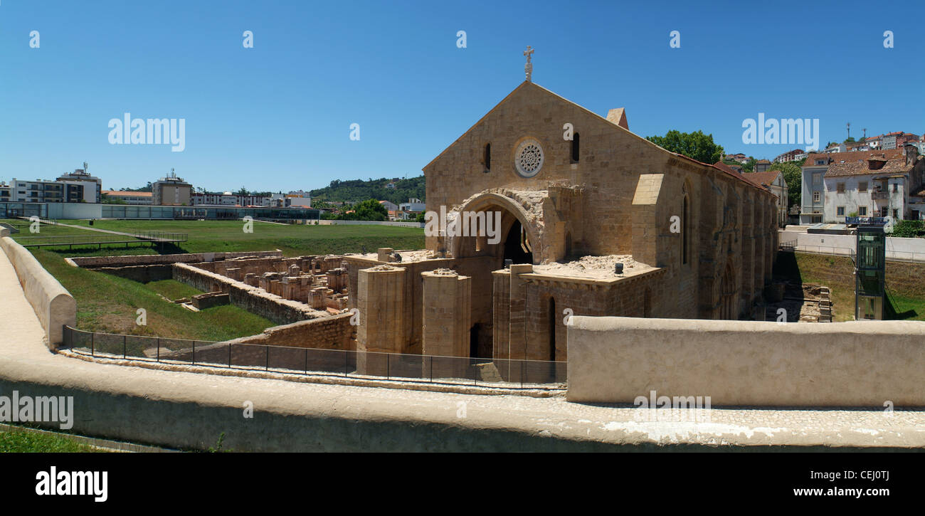 Coimbra monastère Santa Clara a Velha Banque D'Images