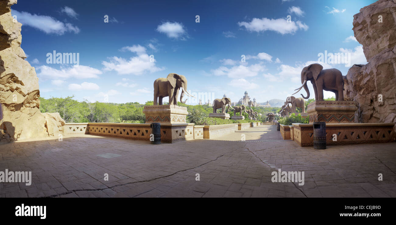 Lost City, North West Banque D'Images