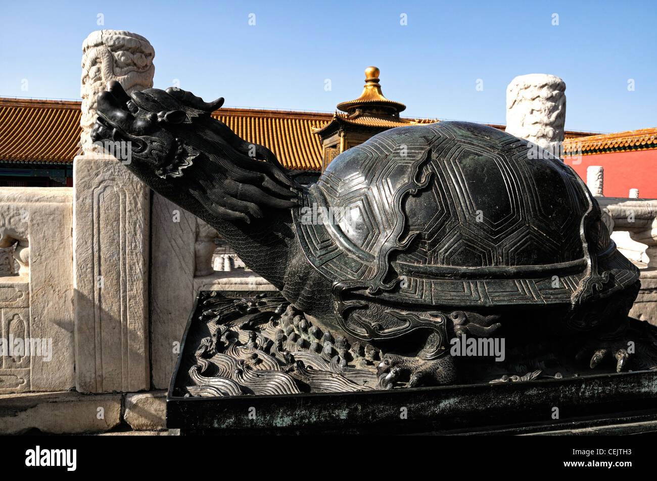 Bronze dragons Banque de photographies et d’images à haute résolution