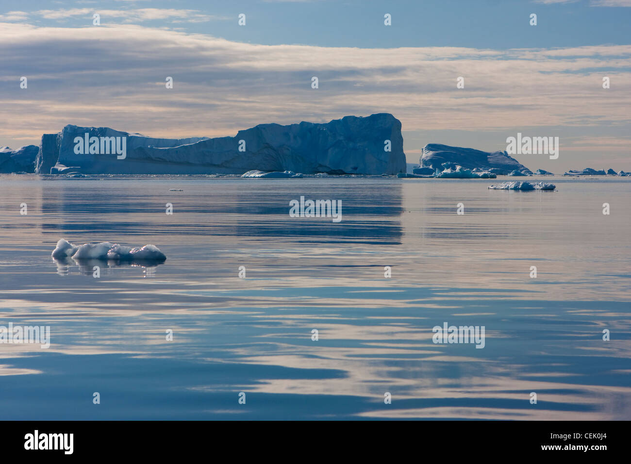 Iceberg dans l'océan du Sud Antarctique Banque D'Images