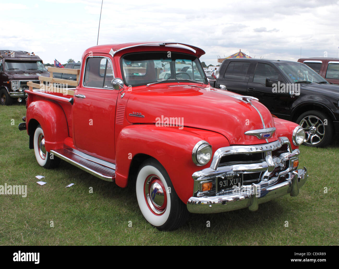 Camion chevrolet des années 1950 Banque de photographies et d’images à